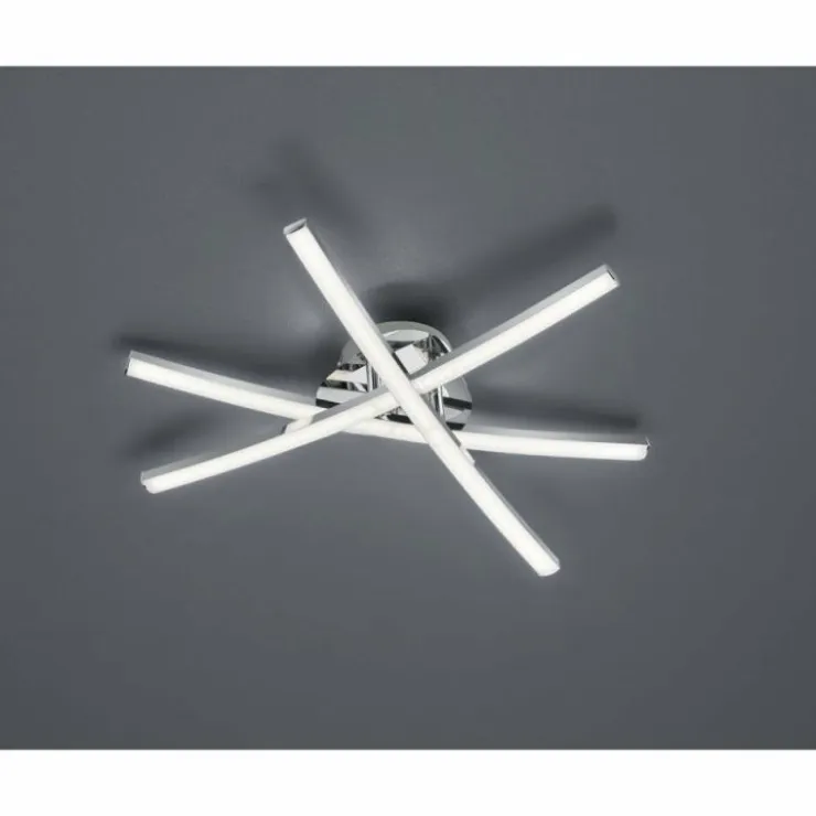 Luminaires Reality Éclairage Led|Plafonnier Reality CAPELLA LED Chrome, 3 lumières