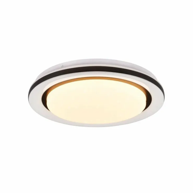 Luminaires Reality Éclairage Led|Plafonnier Reality Cartida LED Blanc, 1 lumière, Télécommandes, Changeur de couleurs