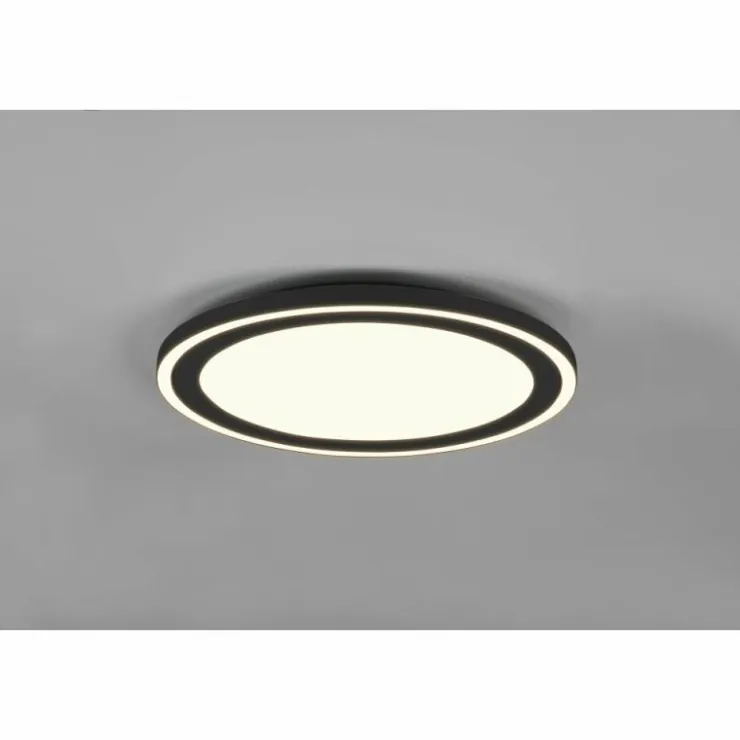 Luminaires Reality Éclairage Led|Plafonnier Reality Carus LED Noir, 1 lumière