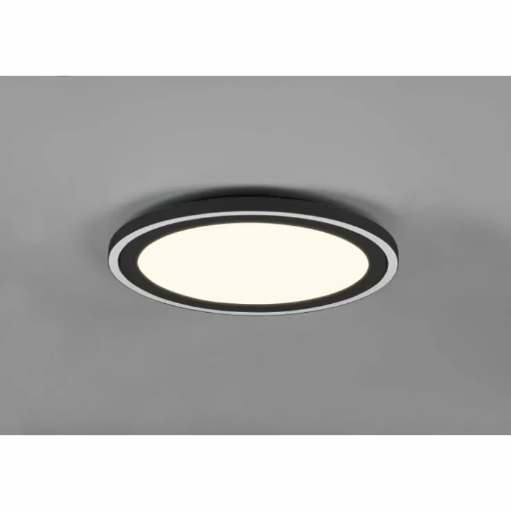 Luminaires Reality Éclairage Led|Plafonnier Reality Carus LED Noir, 1 lumière
