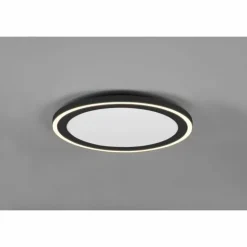 Luminaires Reality Éclairage Led|Plafonnier Reality Carus LED Noir, 1 lumière