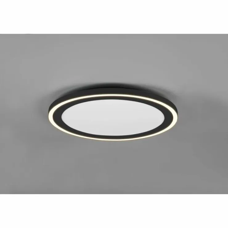 Luminaires Reality Éclairage Led|Plafonnier Reality Carus LED Noir, 1 lumière