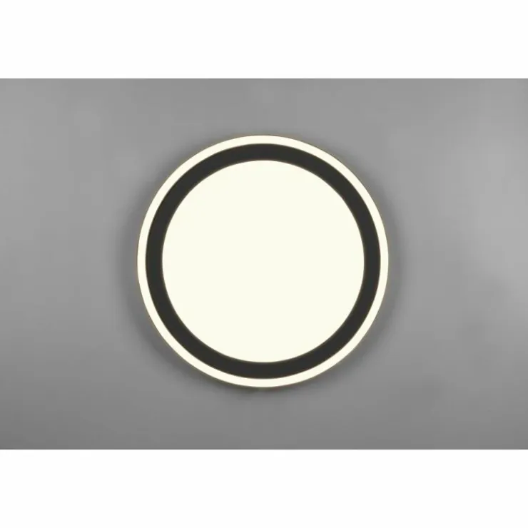 Luminaires Reality Éclairage Led|Plafonnier Reality Carus LED Noir, 1 lumière