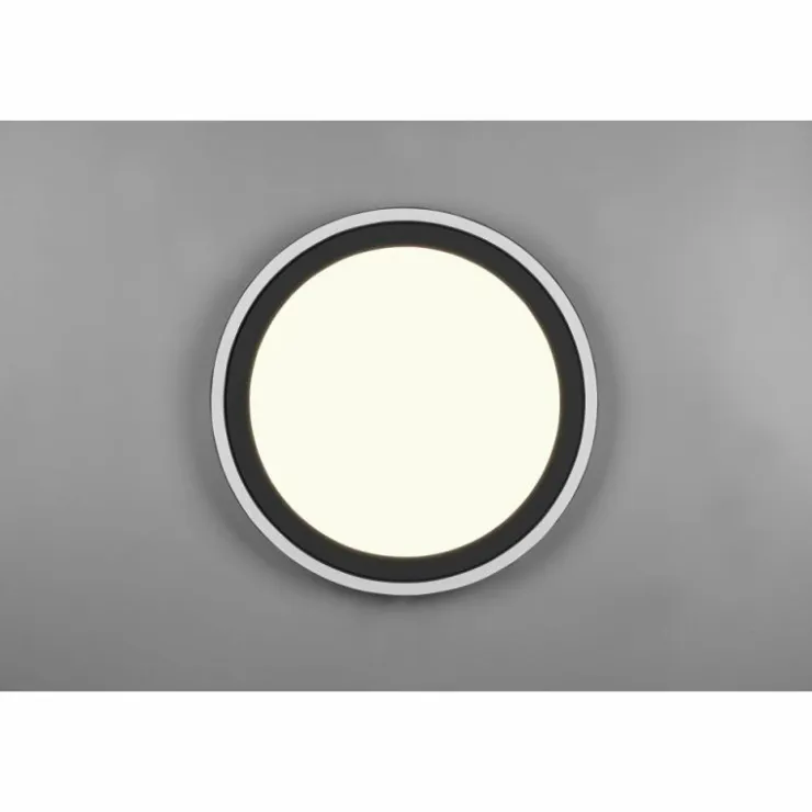 Luminaires Reality Éclairage Led|Plafonnier Reality Carus LED Noir, 1 lumière