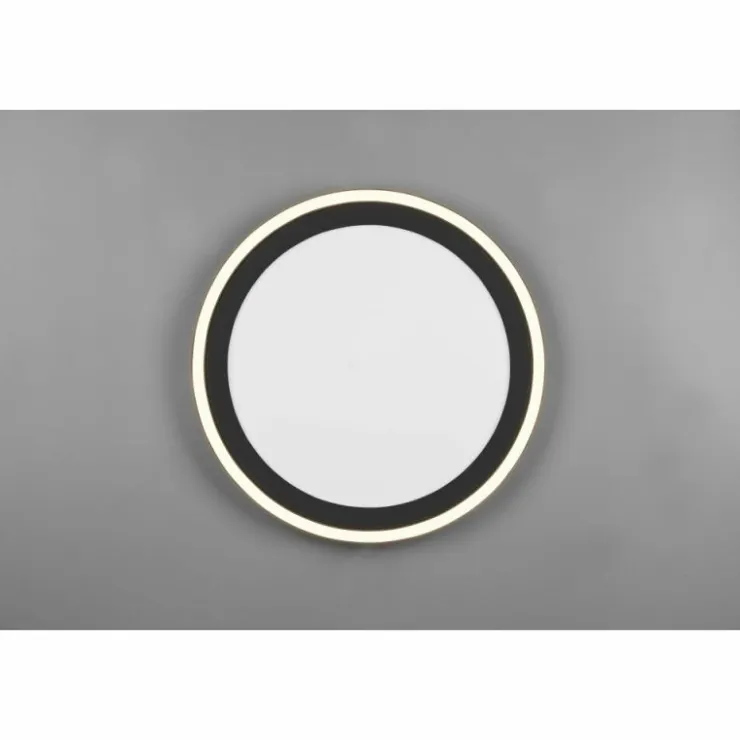 Luminaires Reality Éclairage Led|Plafonnier Reality Carus LED Noir, 1 lumière