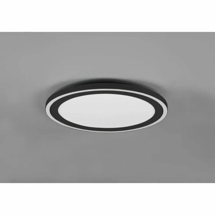 Luminaires Reality Éclairage Led|Plafonnier Reality Carus LED Noir, 1 lumière