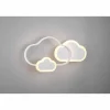 Luminaires Reality Éclairage Led|Plafonnier Reality Cloudy LED Blanc, 1 lumière, Télécommandes, Changeur de couleurs