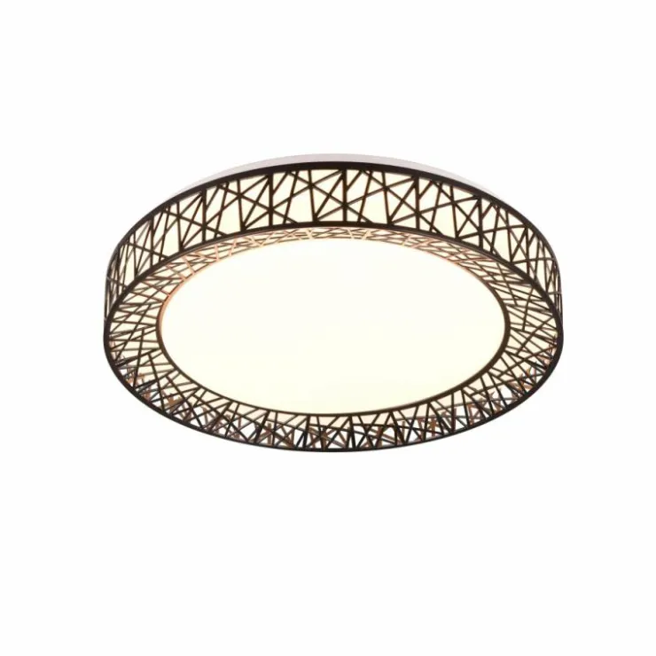Luminaires Reality Éclairage Led|Plafonnier Reality CLUSTER LED Noir, 1 lumière, Télécommandes