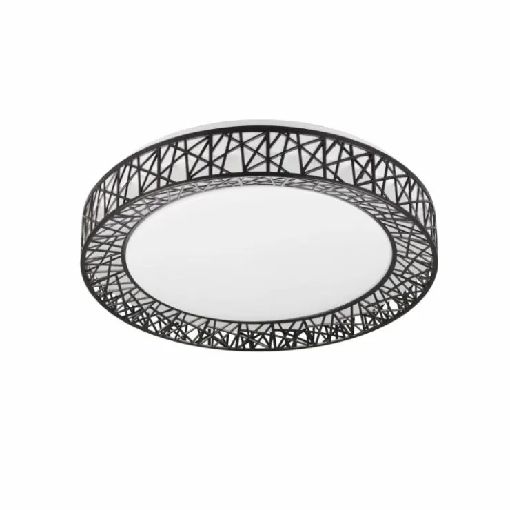 Luminaires Reality Éclairage Led|Plafonnier Reality CLUSTER LED Noir, 1 lumière, Télécommandes