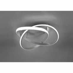Luminaires Reality Éclairage Led|Plafonnier Reality Course LED Nickel mat, 1 lumière