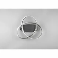 Luminaires Reality Éclairage Led|Plafonnier Reality Course LED Nickel mat, 1 lumière