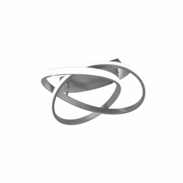 Luminaires Reality Éclairage Led|Plafonnier Reality Course LED Nickel mat, 1 lumière