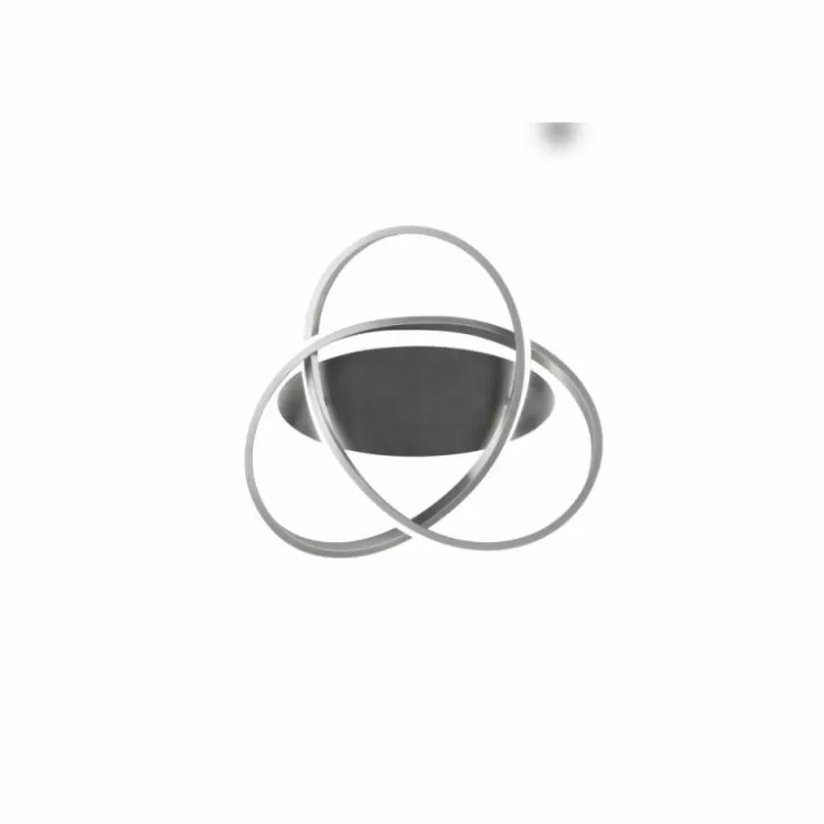 Luminaires Reality Éclairage Led|Plafonnier Reality Course LED Nickel mat, 1 lumière