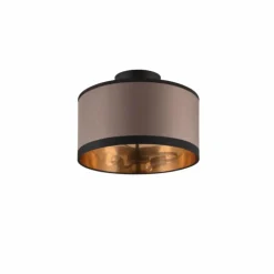Luminaires Reality Plafonniers|Plafonnier Reality DAVOS Noir, 2 lumières