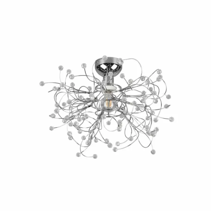 Luminaires Reality Plafonniers|Plafonnier Reality GLORIA Chrome, 1 lumière