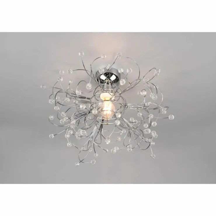 Luminaires Reality Plafonniers|Plafonnier Reality GLORIA Chrome, 1 lumière