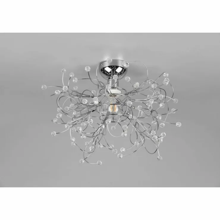 Luminaires Reality Plafonniers|Plafonnier Reality GLORIA Chrome, 1 lumière