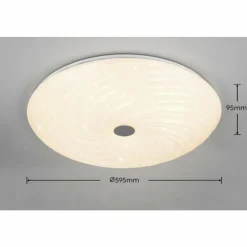 Luminaires Reality Éclairage Led|Plafonnier Reality GRAVITY LED Blanc, 1 lumière, Télécommandes
