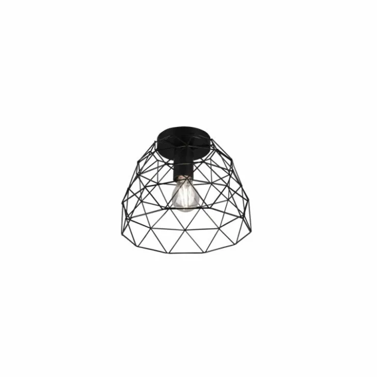 Luminaires Reality Plafonniers|Plafonnier Reality Haval Noir, 1 lumière