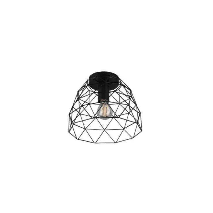 Luminaires Reality Plafonniers|Plafonnier Reality Haval Noir, 1 lumière