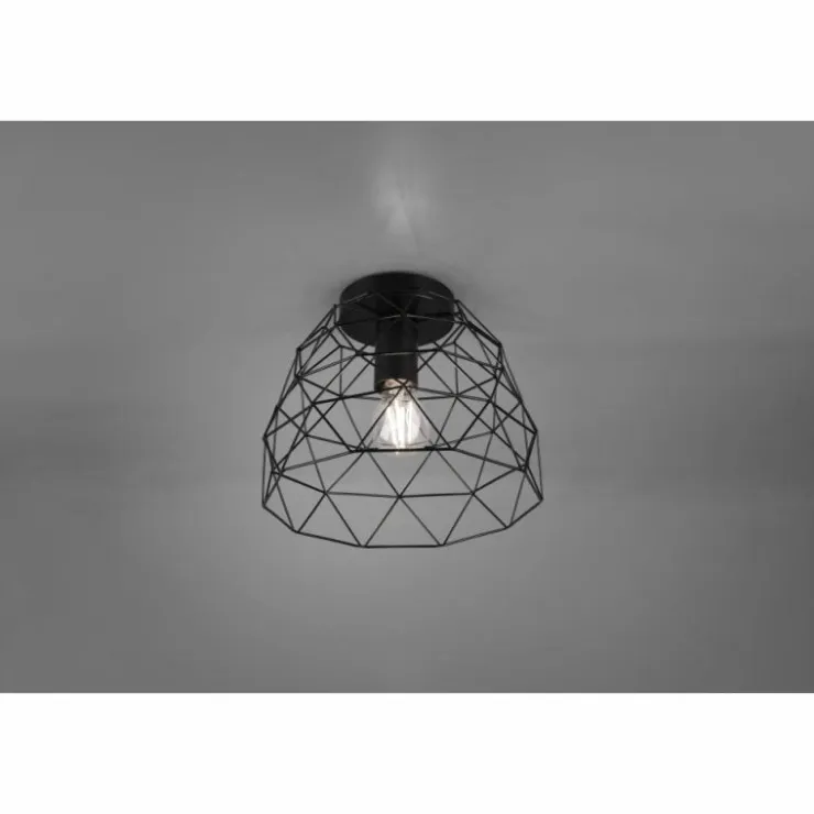 Luminaires Reality Plafonniers|Plafonnier Reality Haval Noir, 1 lumière