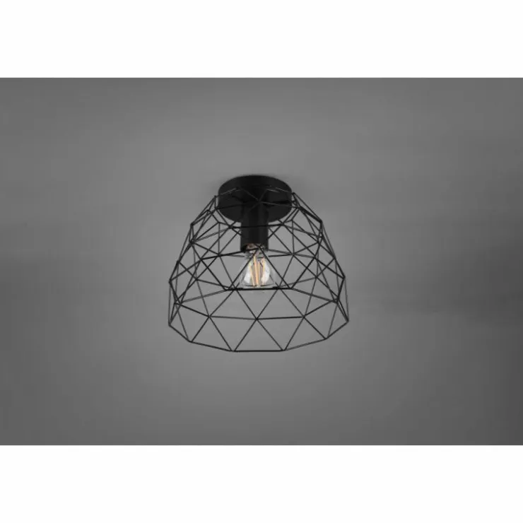 Luminaires Reality Plafonniers|Plafonnier Reality Haval Noir, 1 lumière