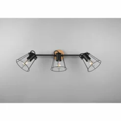 Luminaires Reality Plafonniers|Plafonnier Reality Jaipur Noir, 3 lumières