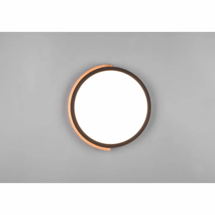 Luminaires Reality Éclairage Led|Plafonnier Reality Jano LED Noir, 1 lumière