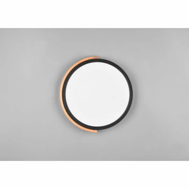 Luminaires Reality Éclairage Led|Plafonnier Reality Jano LED Noir, 1 lumière