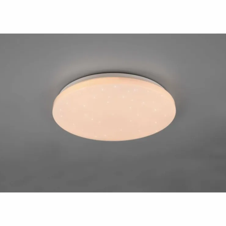 Luminaires Reality Éclairage Led|Plafonnier Reality Kira LED Blanc, 1 lumière, Télécommandes, Changeur de couleurs