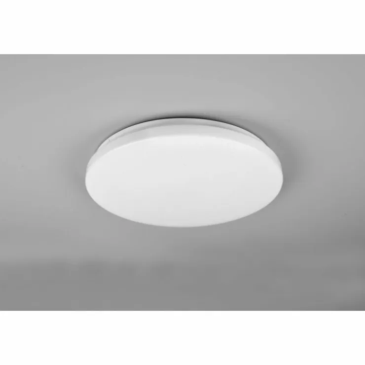 Luminaires Reality Éclairage Led|Plafonnier Reality Kira LED Blanc, 1 lumière, Télécommandes, Changeur de couleurs