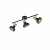 Luminaires Reality Spots Et Projecteurs|Plafonnier Reality Latika Noir, 3 lumières