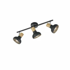 Luminaires Reality Spots Et Projecteurs|Plafonnier Reality Latika Noir, 3 lumières