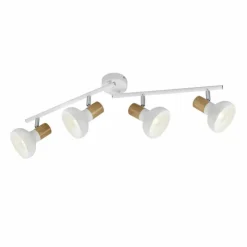 Luminaires Reality Spots Et Projecteurs|Plafonnier Reality Latika Blanc, 4 lumières