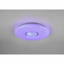 Plafonnier Reality Lia LED Blanc, 1 lumière, Changeur de couleurs