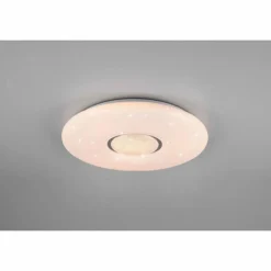 Plafonnier Reality Lia LED Blanc, 1 lumière, Changeur de couleurs