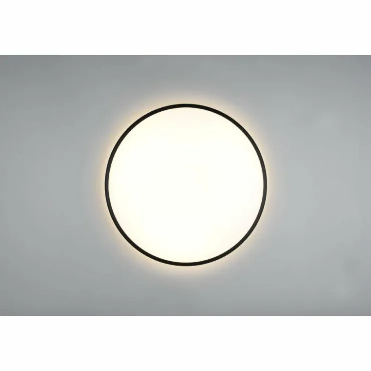 Luminaires Reality Éclairage Led|Plafonnier Reality Limbus LED Noir, 1 lumière