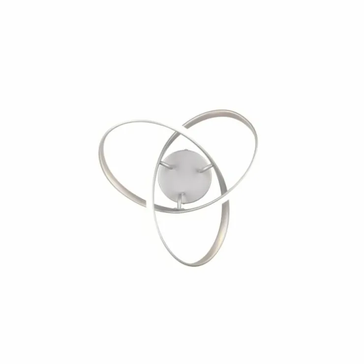 Luminaires Reality Éclairage Led|Plafonnier Reality MEO LED Titane, 1 lumière