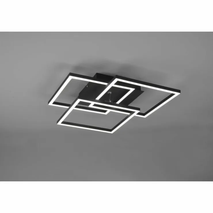 Luminaires Reality Éclairage Led|Plafonnier Reality Mobile LED Noir, 1 lumière, Télécommandes