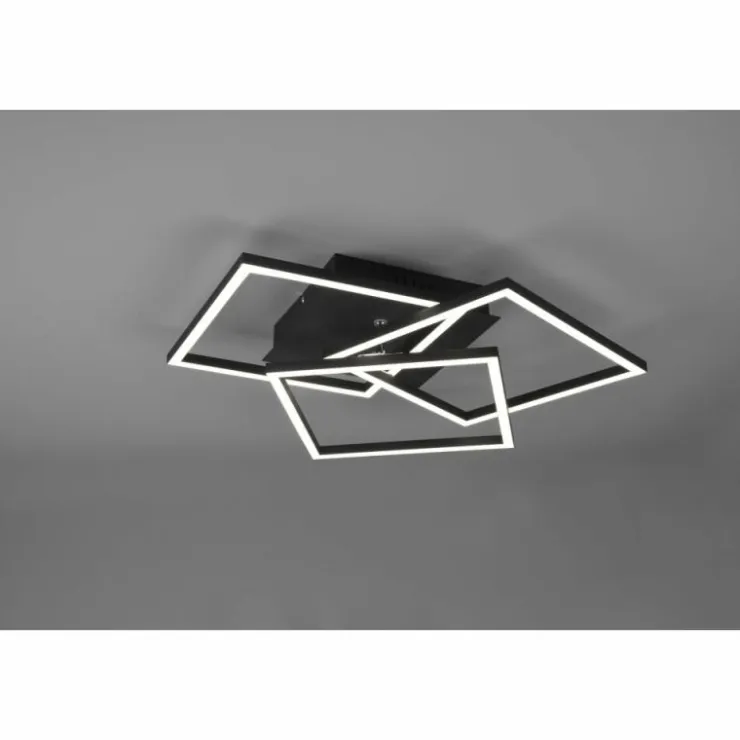 Luminaires Reality Éclairage Led|Plafonnier Reality Mobile LED Noir, 1 lumière, Télécommandes