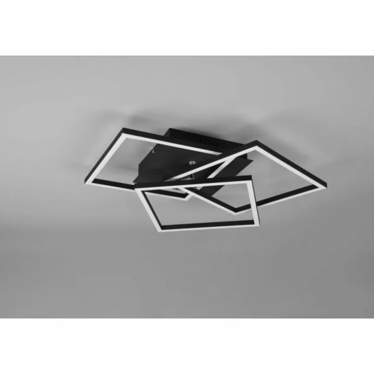 Luminaires Reality Éclairage Led|Plafonnier Reality Mobile LED Noir, 1 lumière, Télécommandes