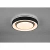 Plafonnier Reality Mona LED Noir, 1 lumière, Changeur de couleurs