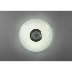 Luminaires Reality Éclairage Led|Plafonnier Reality Musica LED Blanc, 2 lumières, Télécommandes, Changeur de couleurs
