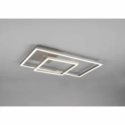 Luminaires Reality Éclairage Led|Plafonnier Reality Padella LED Nickel mat, 1 lumière