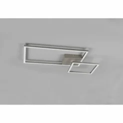 Luminaires Reality Éclairage Led|Plafonnier Reality Padella LED Nickel mat, 1 lumière