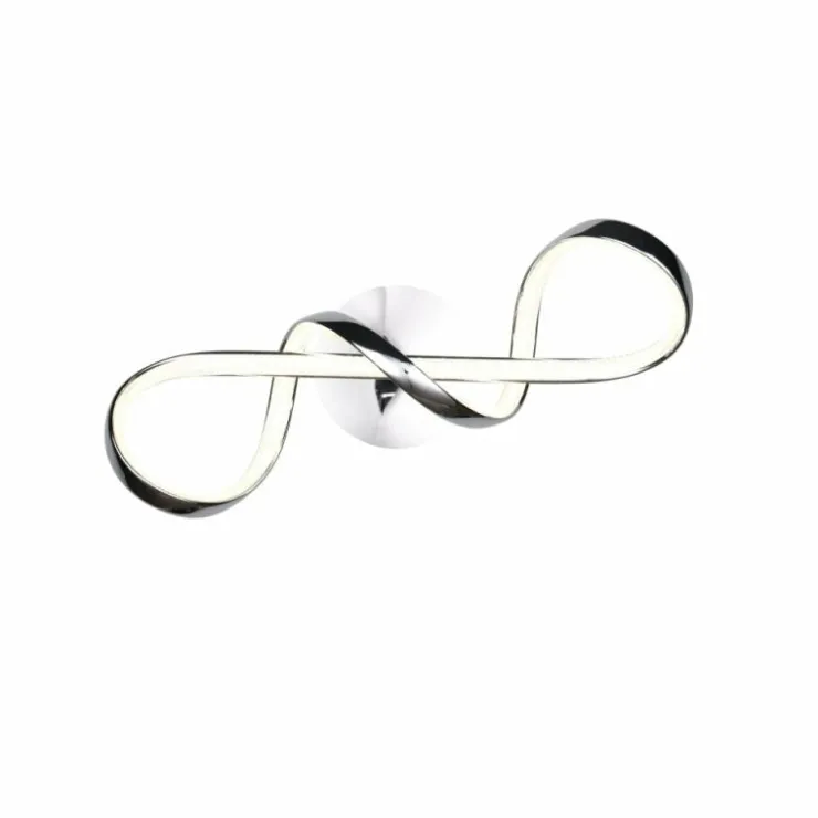 Luminaires Reality Éclairage Led|Plafonnier Reality PADUA LED Chrome, 1 lumière