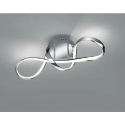 Luminaires Reality Éclairage Led|Plafonnier Reality Perugia LED Chrome, 1 lumière