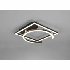 Luminaires Reality Éclairage Led|Plafonnier Reality Pivot LED Noir, 1 lumière
