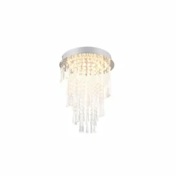 Luminaires Reality Éclairage Led|Plafonnier Reality POMP LED Chrome, 1 lumière, Télécommandes