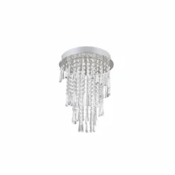 Luminaires Reality Éclairage Led|Plafonnier Reality POMP LED Chrome, 1 lumière, Télécommandes